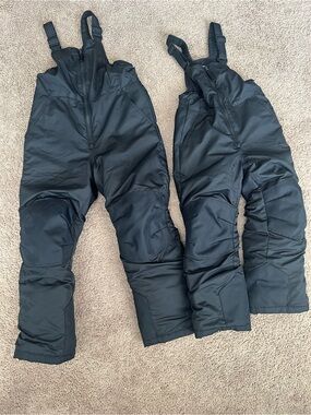 Cat & Jack Black Fleece-Lined Snow Pants